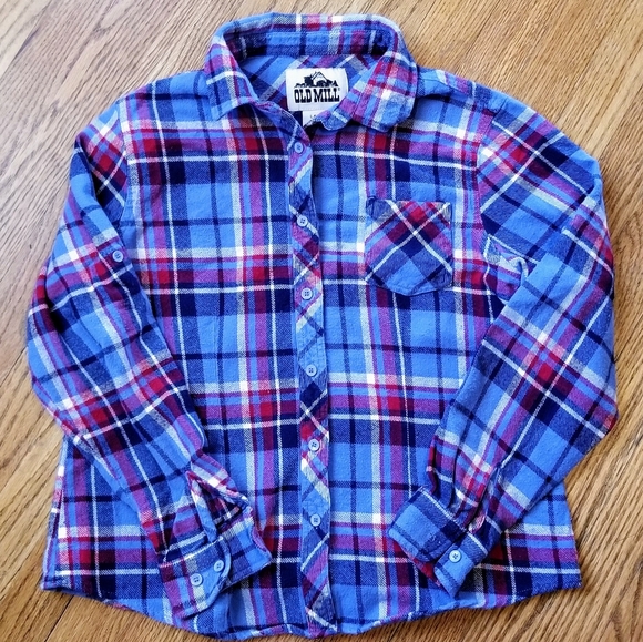 Vintage Old Mill Flannel MUST SEE - Picture 1 of 3